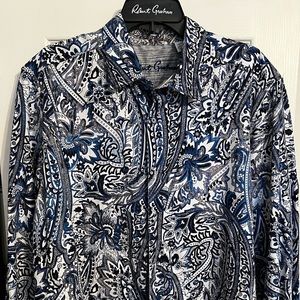Robert Graham XXL button down flip cuffs